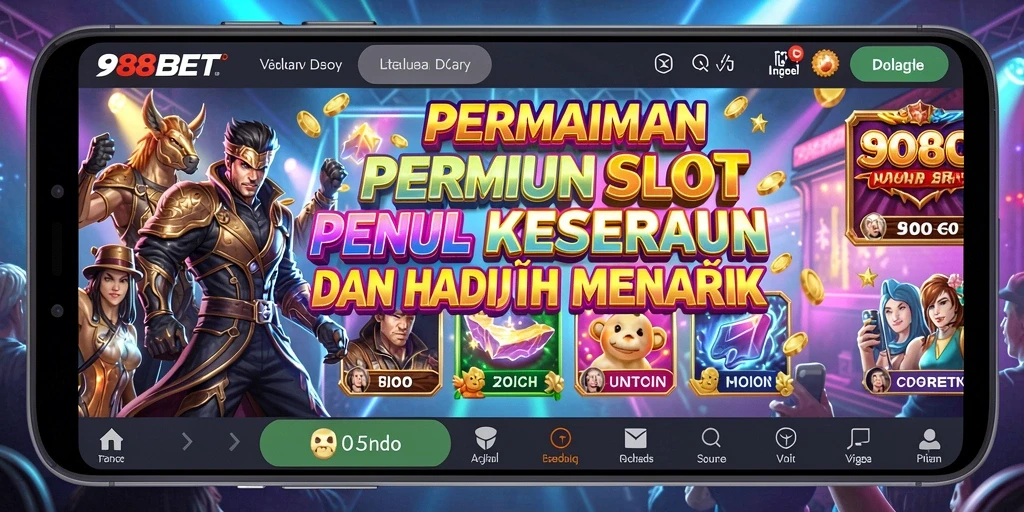 Tampilan gameplay Slot yang menarik dan penuh warna.