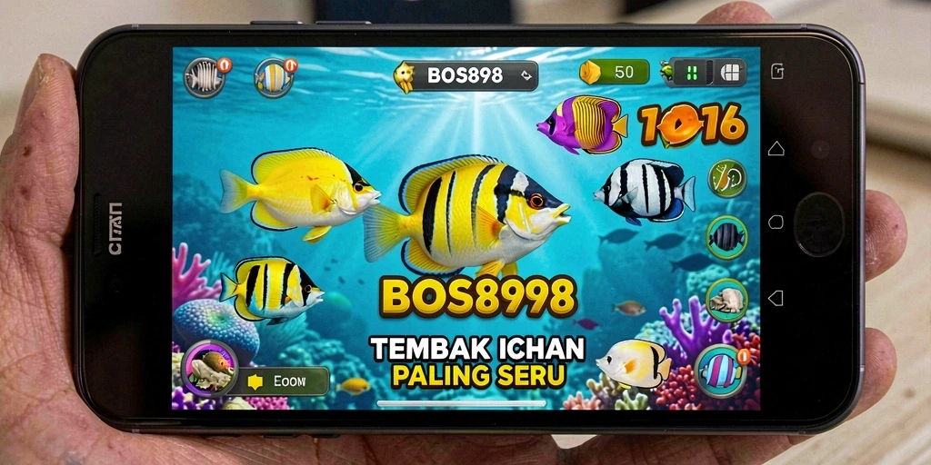 Tampilan screenshot gameplay Tembak Ikan di BOS898.