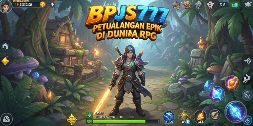 Tampilan gameplay RPG yang menakjubkan dan mendebarkan.