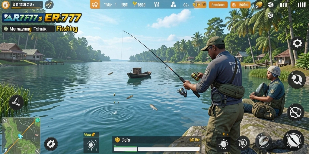 Tangkapan ikan yang menakjubkan dalam gameplay ER777.