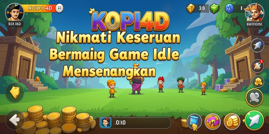 Tampilan gameplay KOPI4D yang menarik dan interaktif.