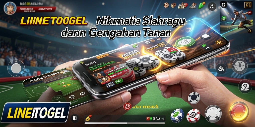 Tampilan gameplay olahraga yang seru dan kompetitif.